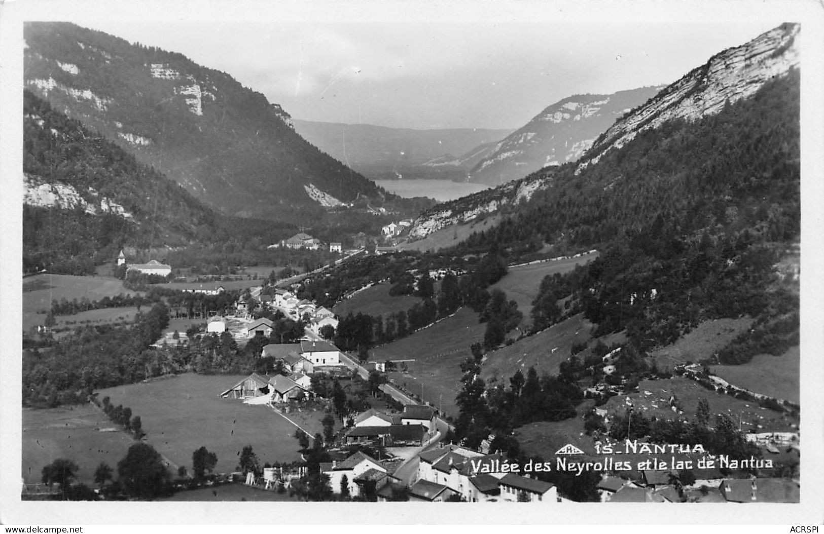 01  NANTUA  Lac  Vallée Des Neyrolles Et PRADON édition CAP (Scan R/V) N°   27   \MR8059 - Nantua