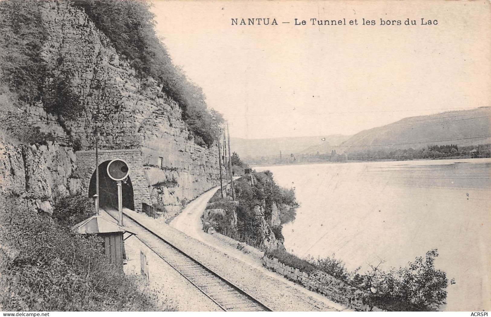 01  NANTUA  Lac Et Le Tunnel      (Scan R/V) N°   29   \MR8059 - Nantua