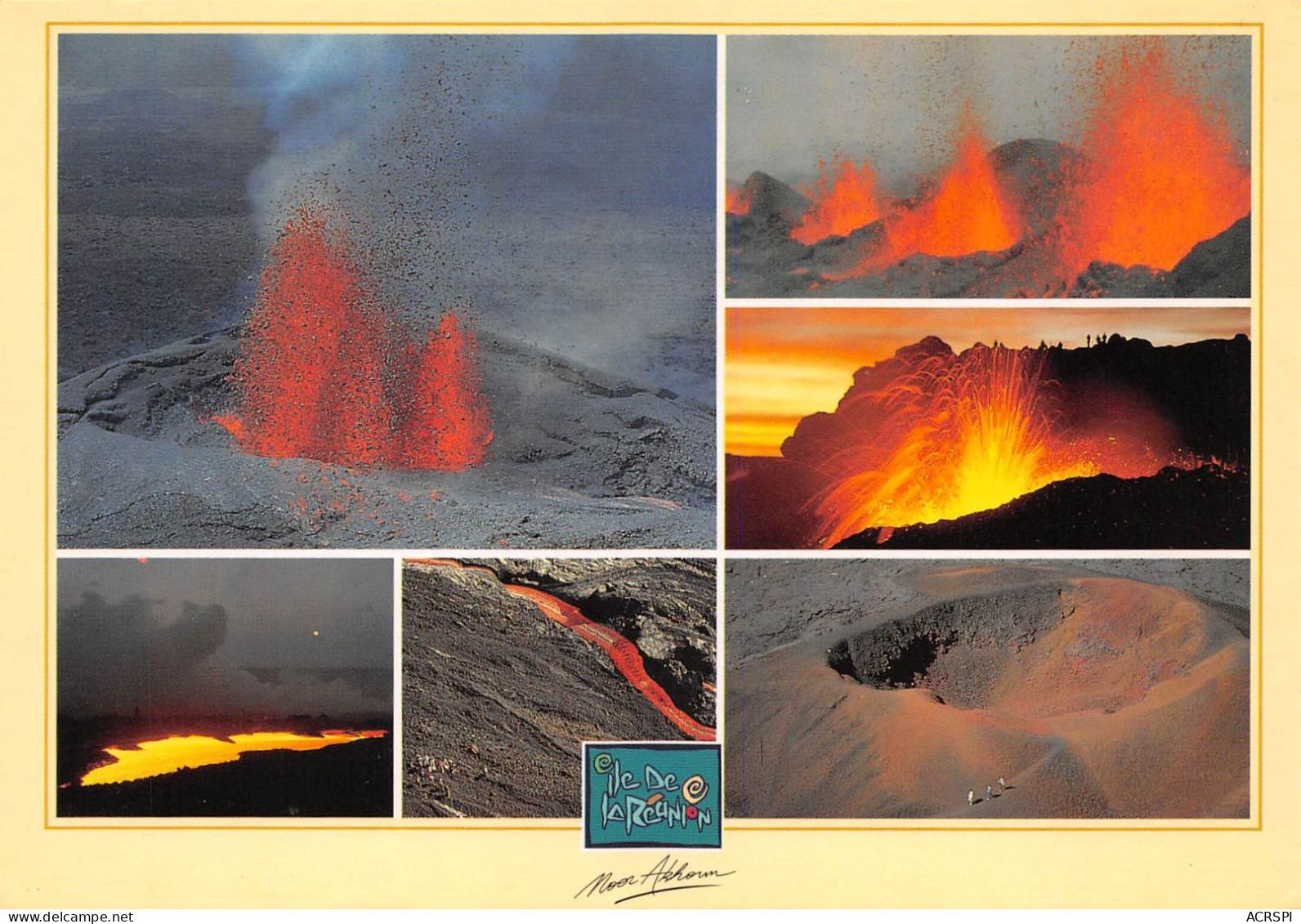 île De La Réunion Saint Denis éruption Volcanique   (Scan R/V) N°   16   \MR8058 - Saint Denis