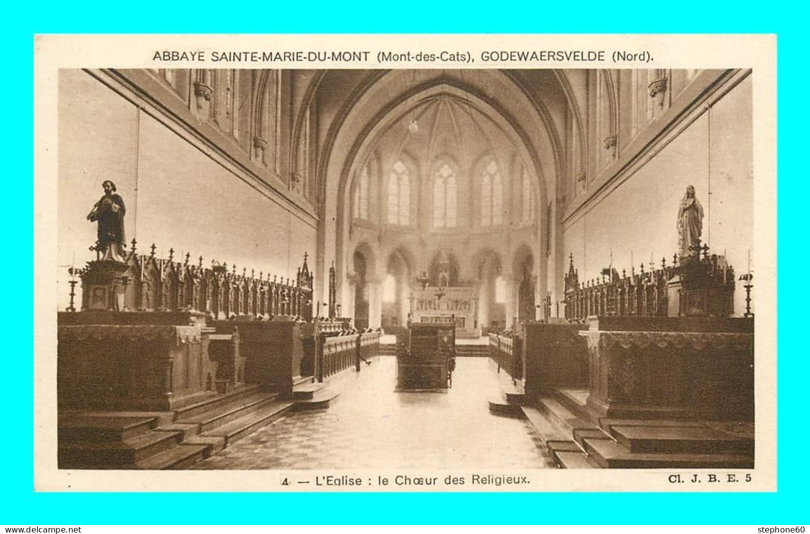 A892 / 519 59 - Abbaye Sainte Marie Du Mont Mont Des Cats GODEWAERSVELDE - Otros & Sin Clasificación