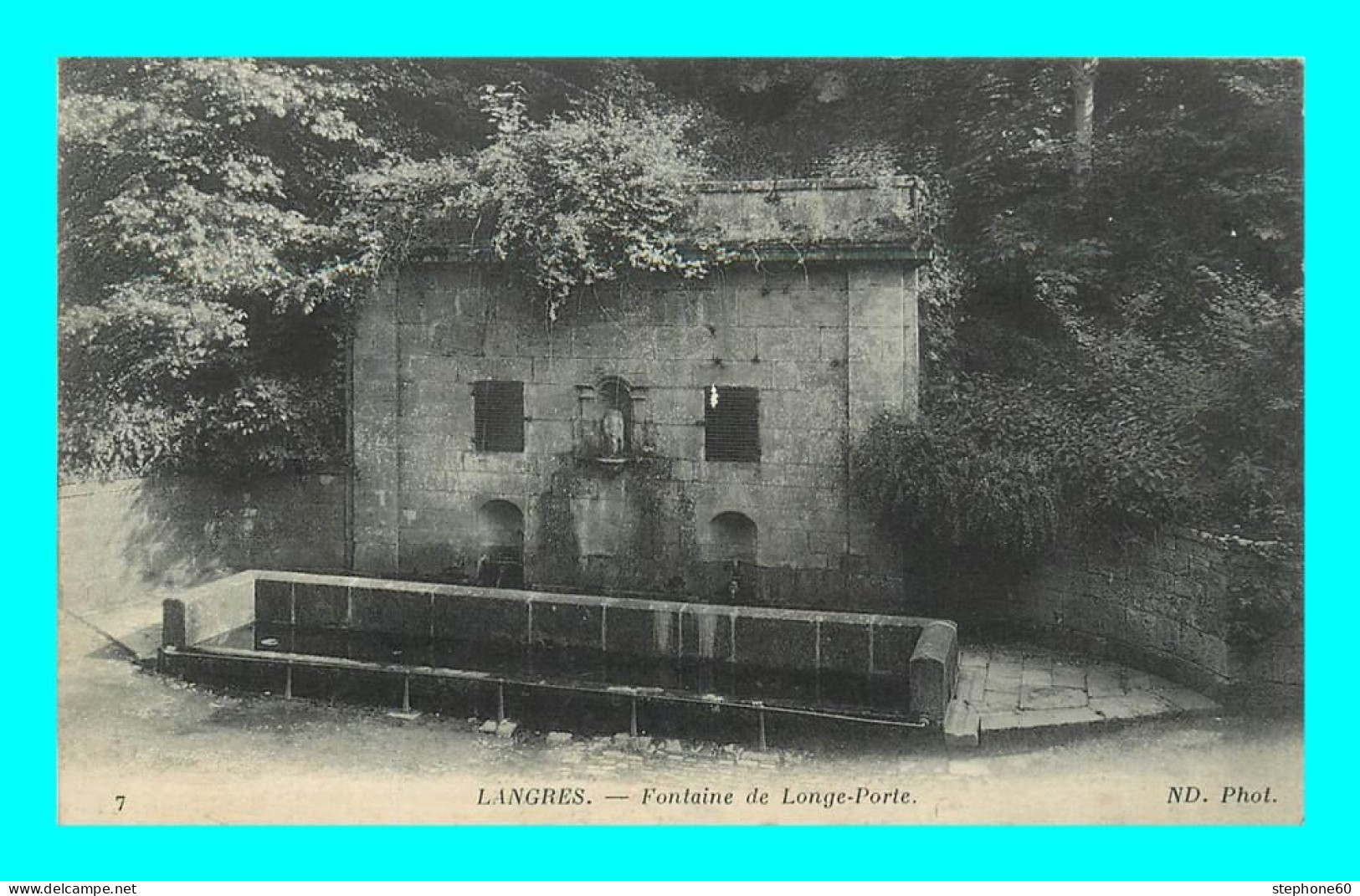 A893 / 241 52 - LANGRES Fontaine De Longe Porte - Langres