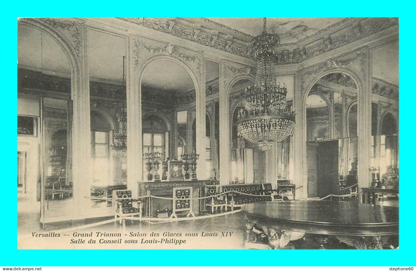 A892 / 133 78 - VERSAILLES Grand Trianon Salon Des Glaces ( Timbre Taxe - Lettre Taxée ) - Versailles