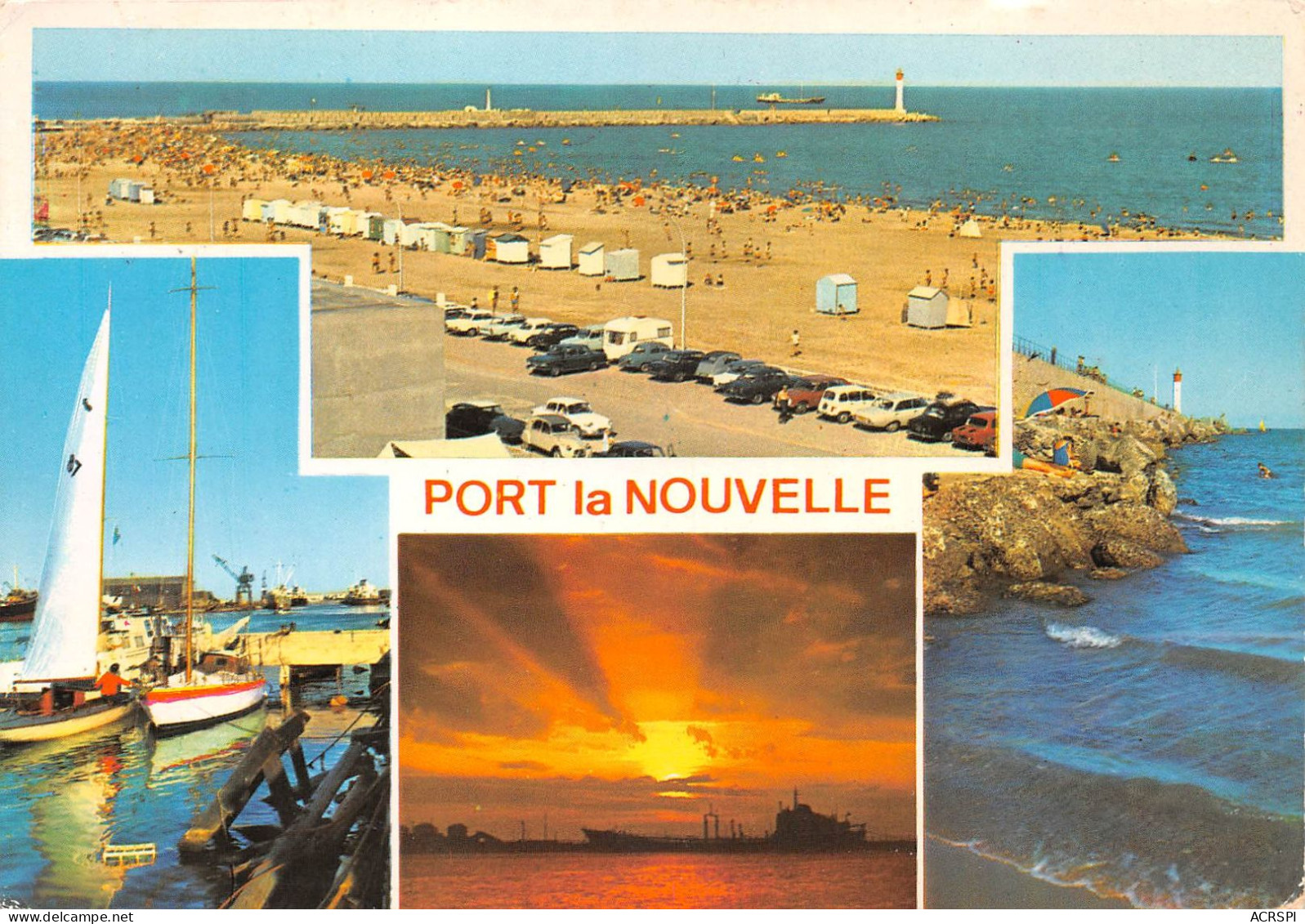 11 PORT LA NOUVELLE   Divers Vues De La Station Balnéaire éd Larrey  (Scan R/V) N°   13   \MR8078 - Port La Nouvelle