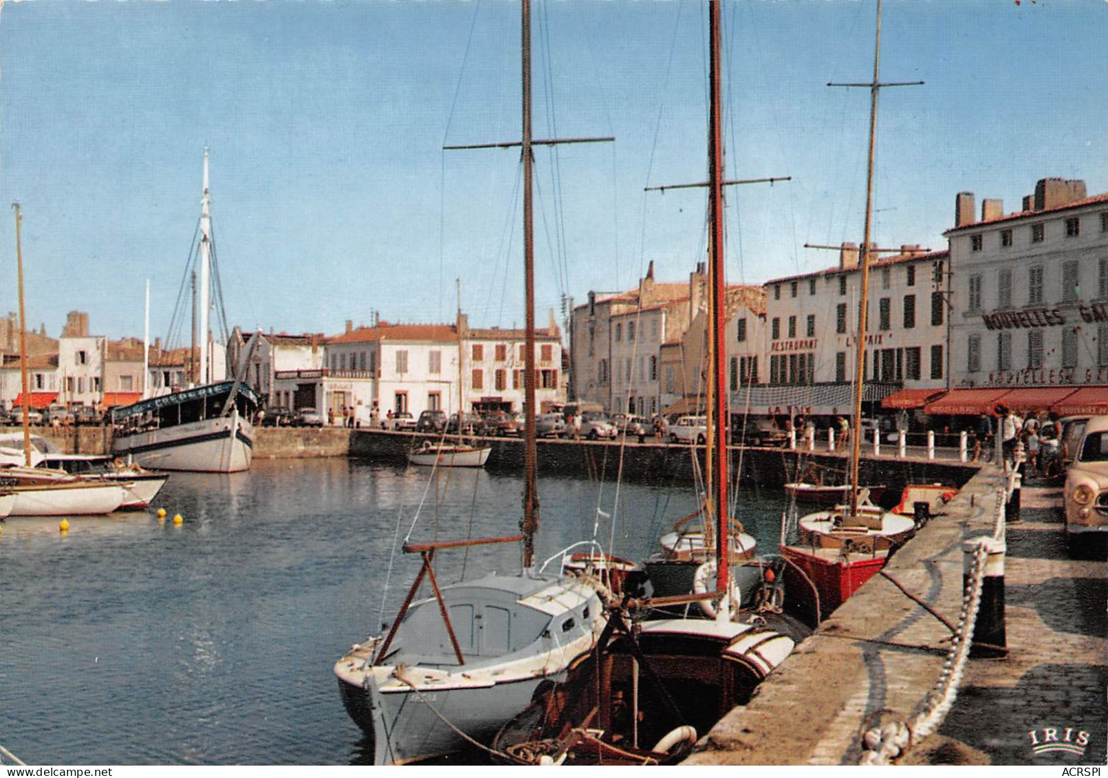 17  Île De Ré   SAINT MARTIN DE Ré  Restaurant La PAIX Et Les Nouvelles Galeries   (Scan R/V) N°  41   \MR8075 - Saint-Martin-de-Ré