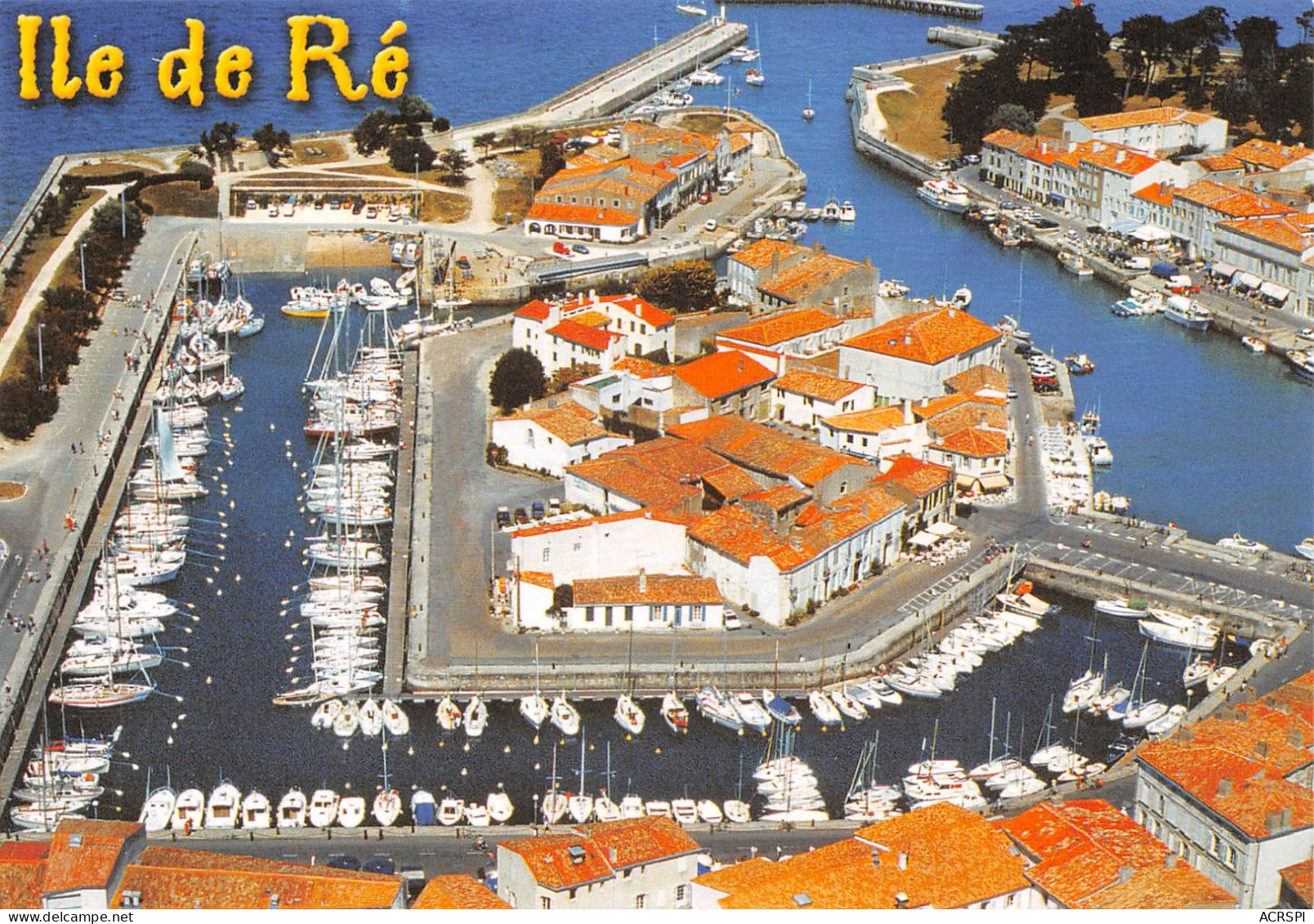 17  Île De Ré   SAINT MARTIN DE Ré L'îlot Vu Du Ciel    (Scan R/V) N°  39   \MR8075 - Saint-Martin-de-Ré