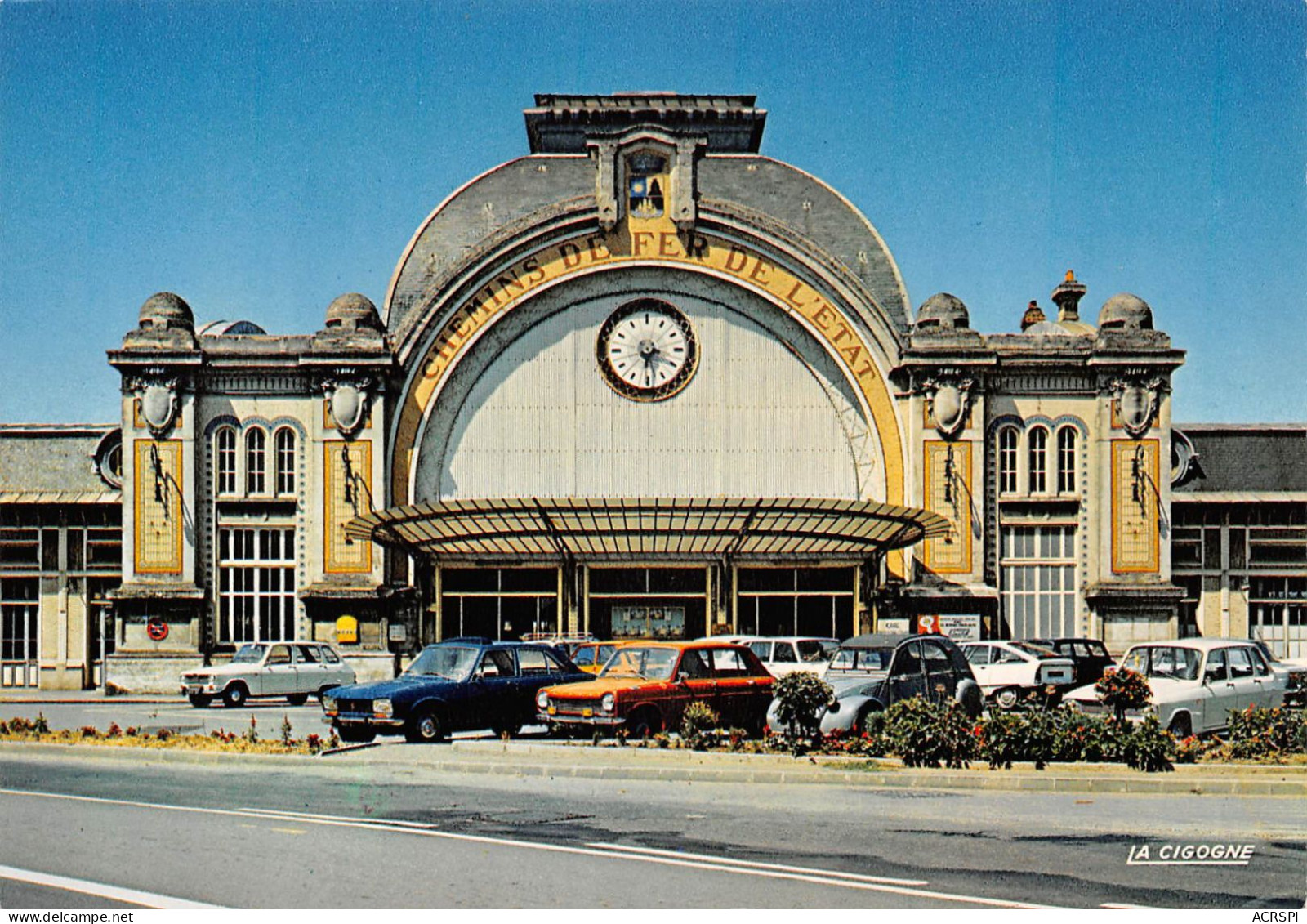 17  ROCHEFORT  La Gare        (Scan R/V) N°  19   \MR8075 - Rochefort