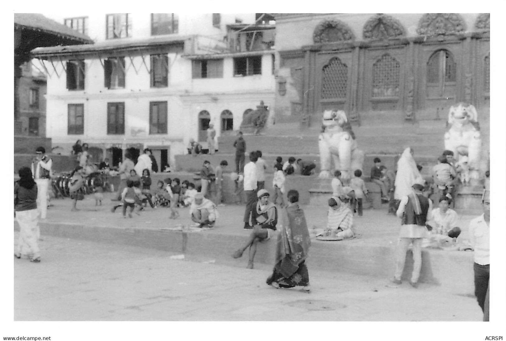 NEPAL KATMANDOU Durban Square Les Lions Blancs Année 1984  Katmandhu  Katmandu N°   4   \MR8073 - Nepal