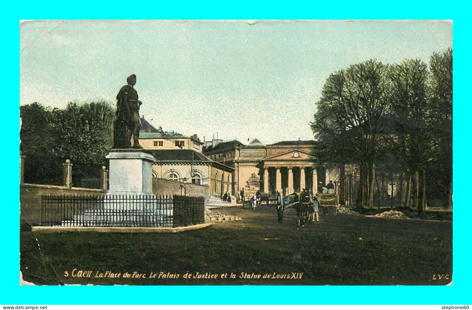 A890 / 127 14 - CAEN Place Du Parc Palais De Justice - Caen