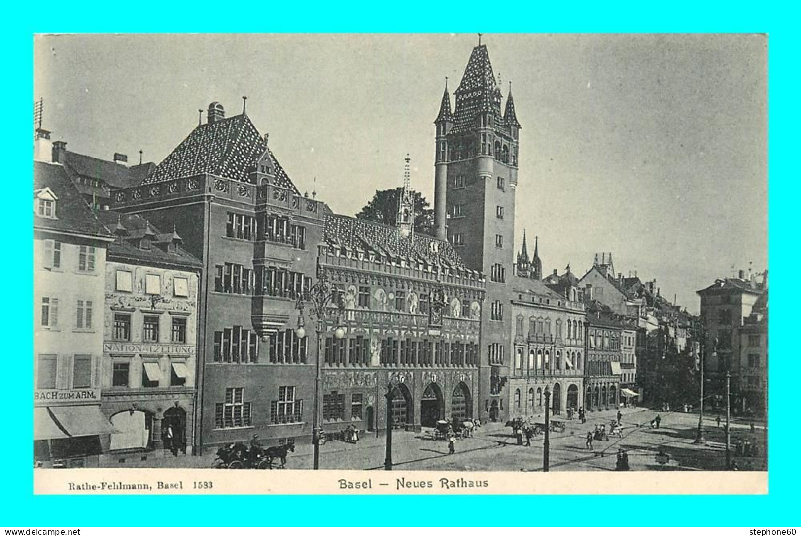 A891 / 141 Suisse BASEL Neues Rathaus - Bazel