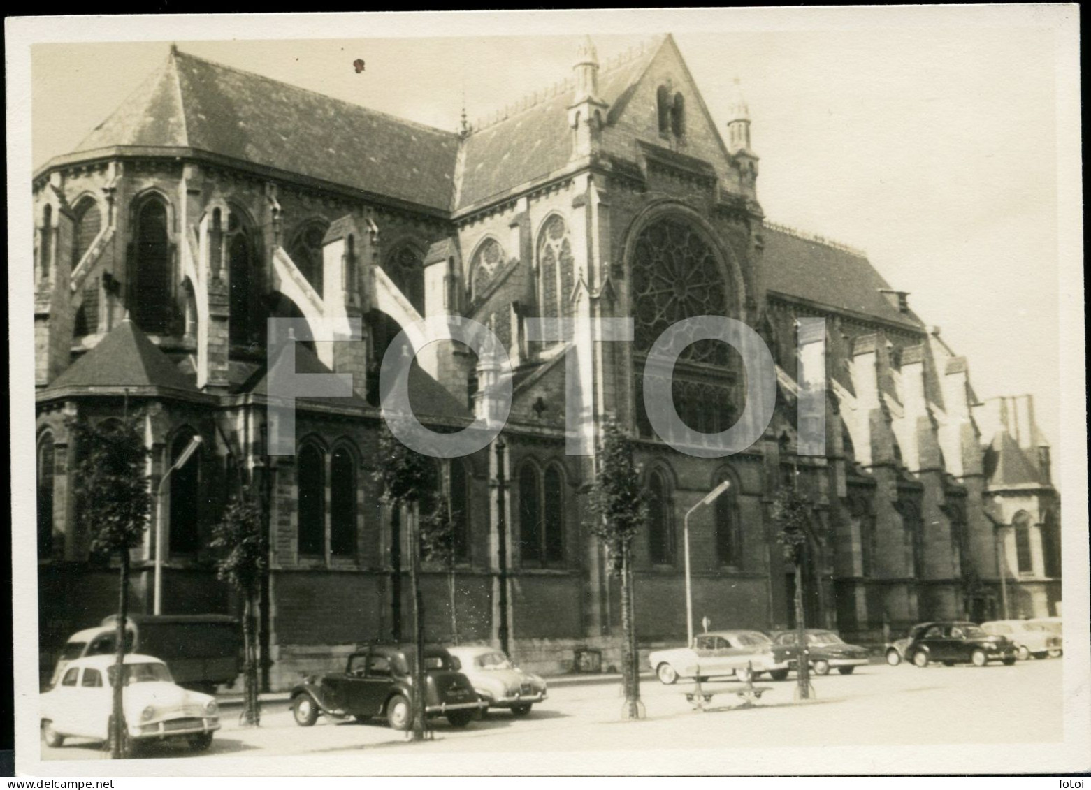 60S REAL PHOTO FRANCE CITROEN TRACTION SIMCA ARONDE CARS VOITURES AT252 - Lieux