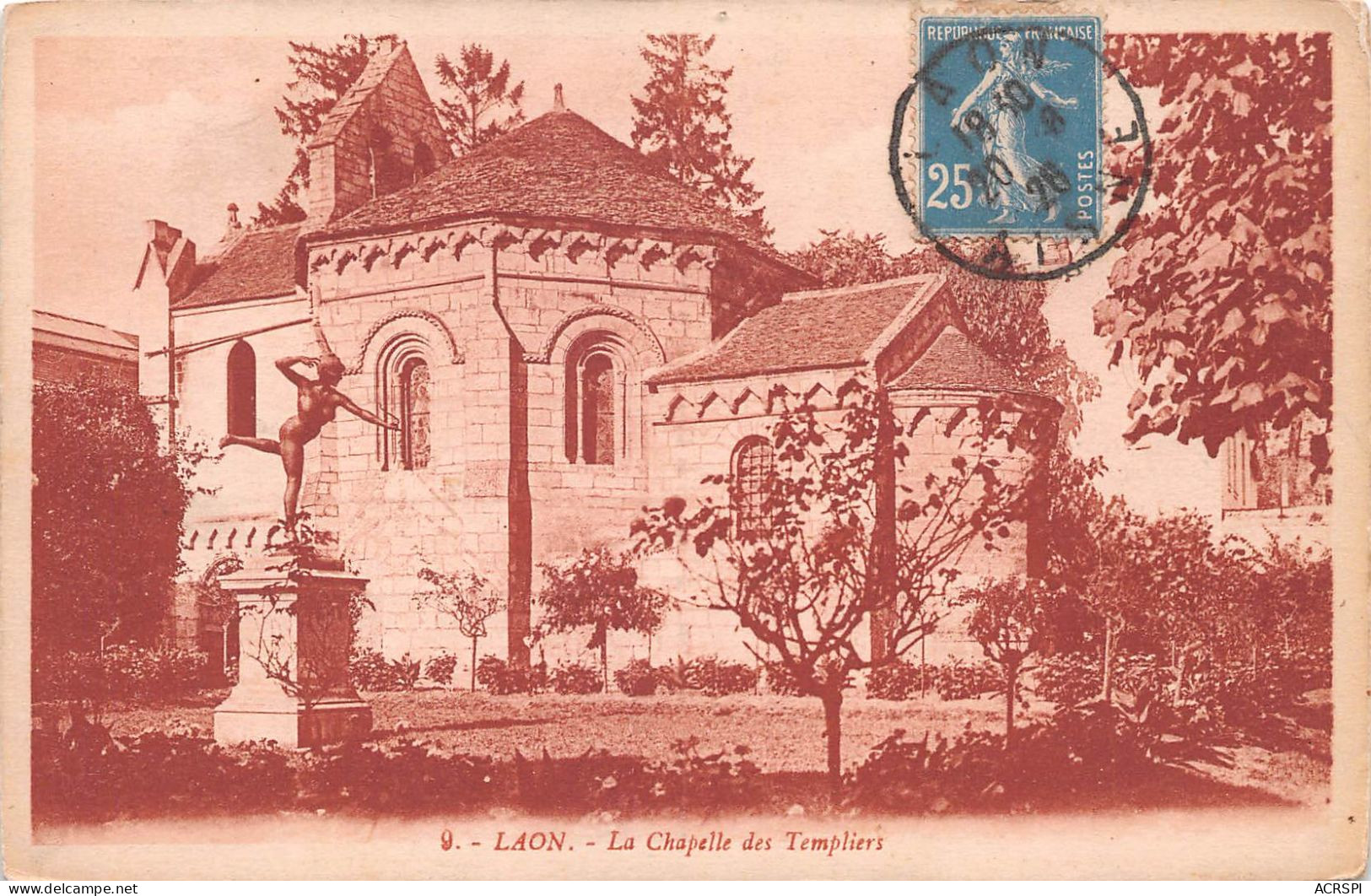 02  LAON   La Chapelle Des TEMPLIERS             (Scan R/V) N°   2   \MR8085 - Laon