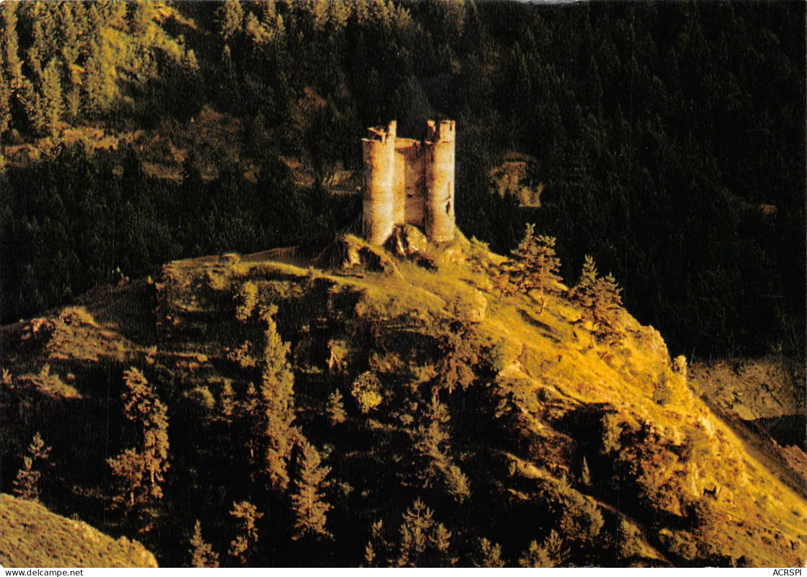 15   SAINT FLOUR  Le Chateau D'Alleuze En Ruine  (Scan R/V) N°   23   \MR8082 - Saint Flour