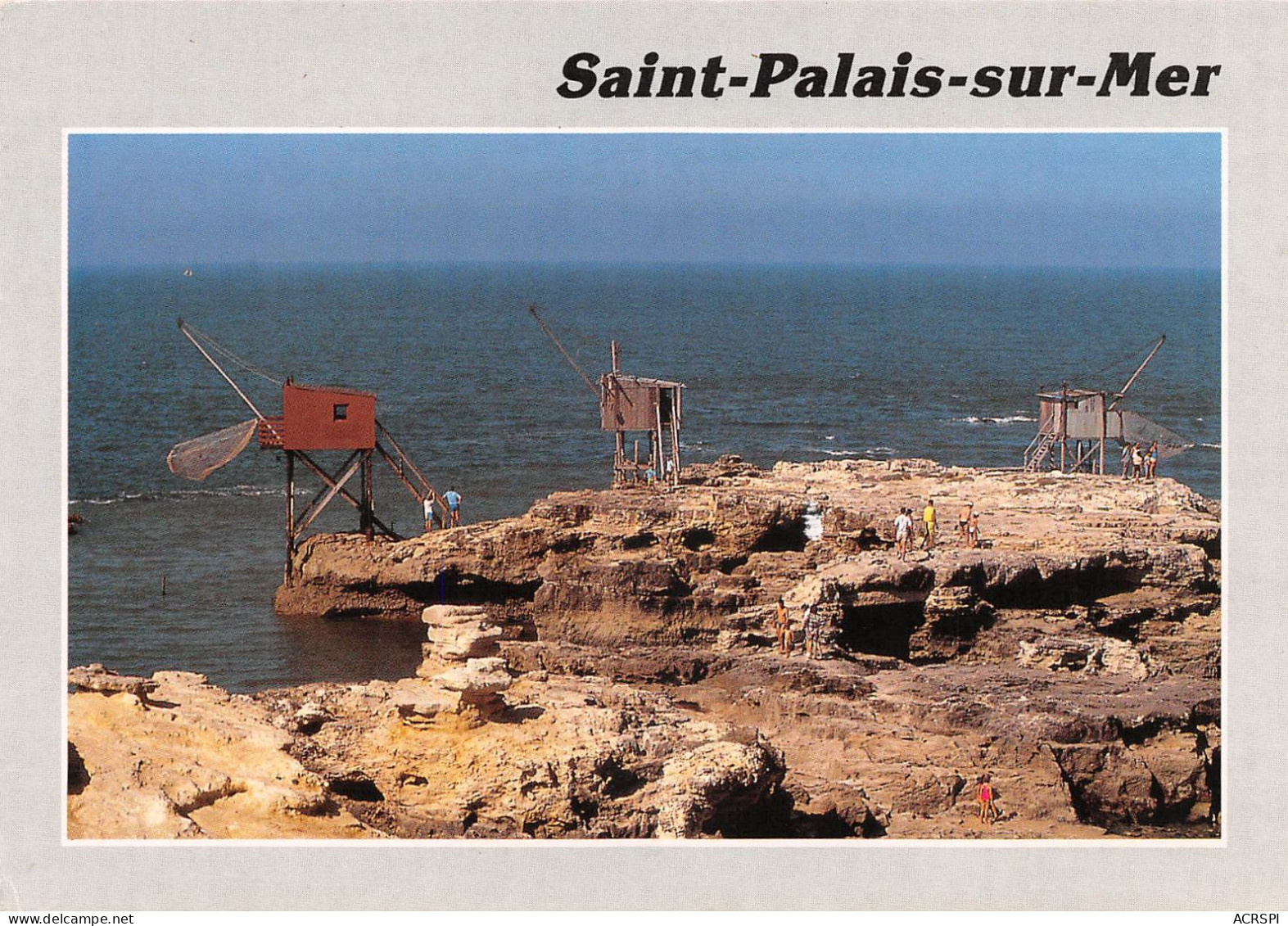 17 SAINT PALAIS SUR MER   Cabanes Tchanquées Pêcheries Carrelets                 (Scan R/V) N°   9   \MR8082 - Saint-Palais-sur-Mer