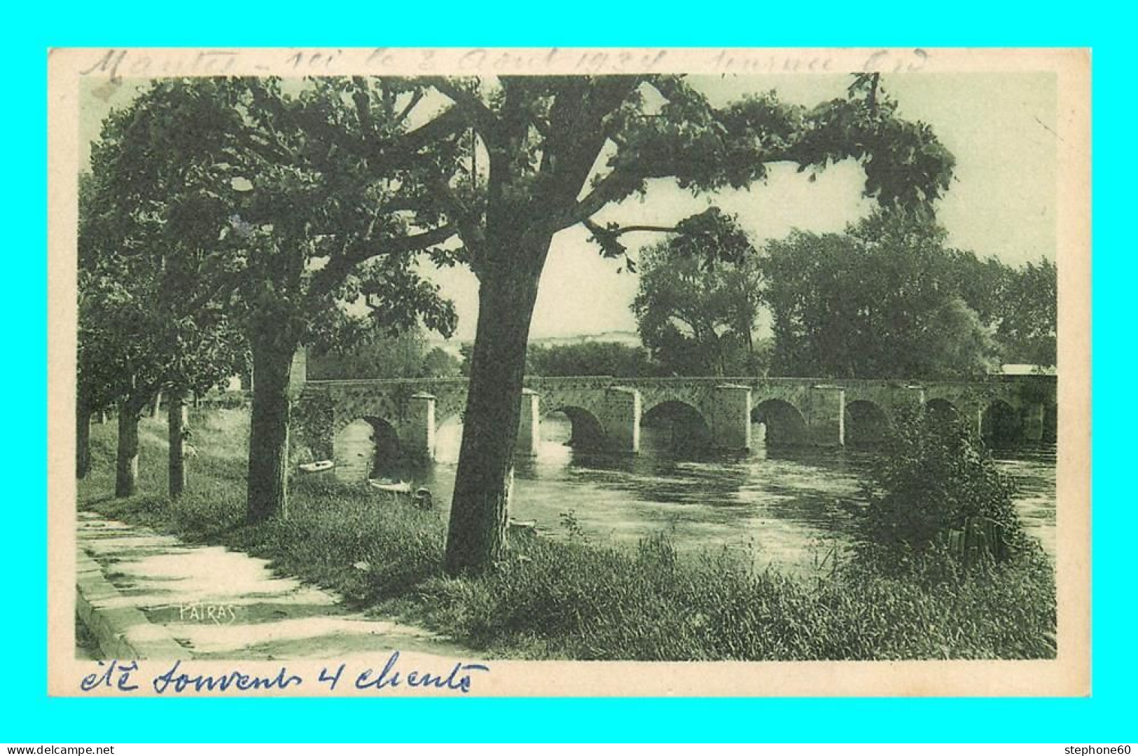 A888 / 305 78 - MANTES Sur SEINE Le Vieux Pont De Limay - Mantes La Jolie