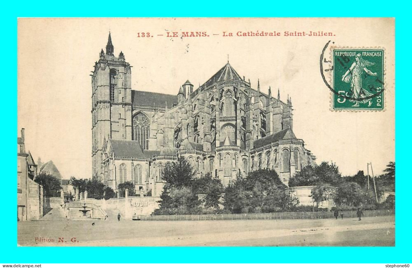 A888 / 297 72 - LE MANS Cathedrale Saint Julien - Le Mans