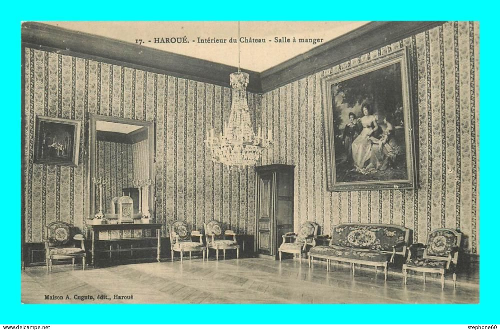 A888 / 193 54 - HAROUE Interieur Du Chateau Salle A Manger - Altri & Non Classificati