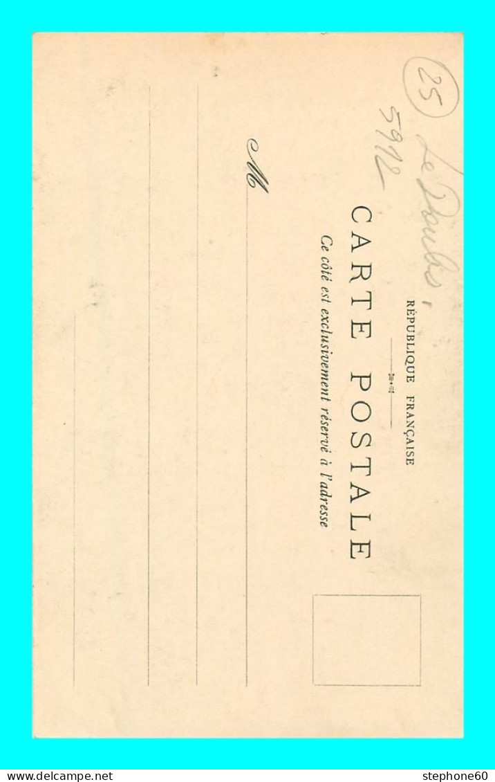 A886 / 671 25 - Chute Du Doubs Hiver 1900 - Autres & Non Classés