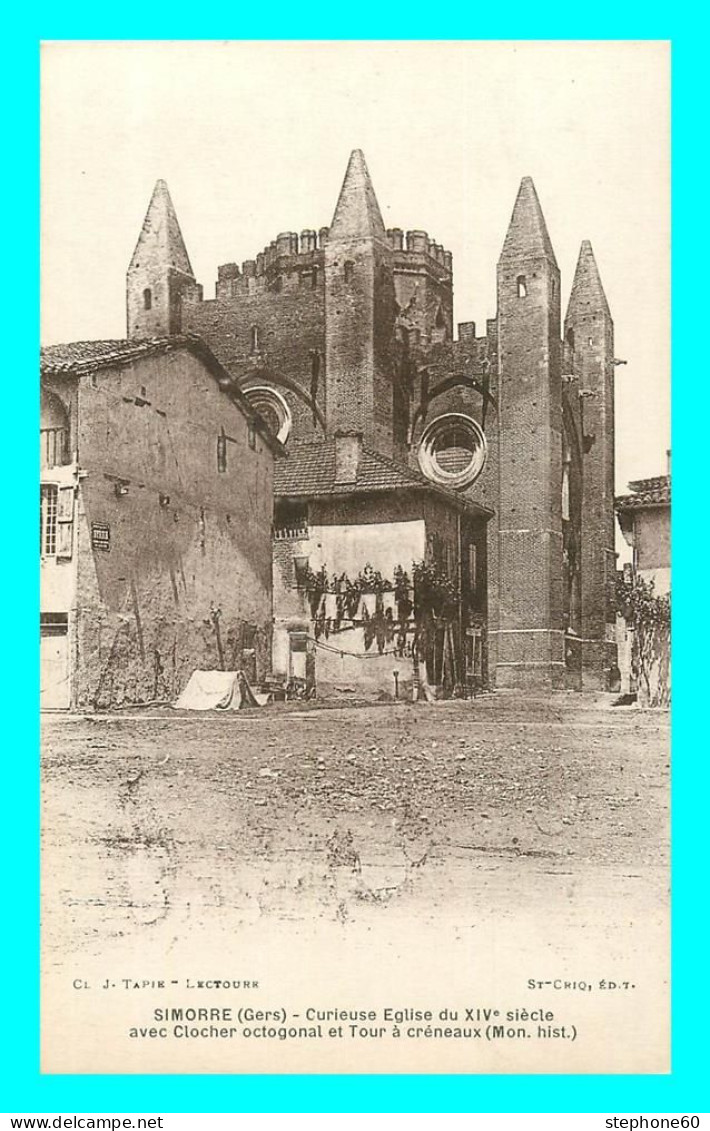 A883 / 633 32 - SIMORRE Curieuse Eglise - Other & Unclassified