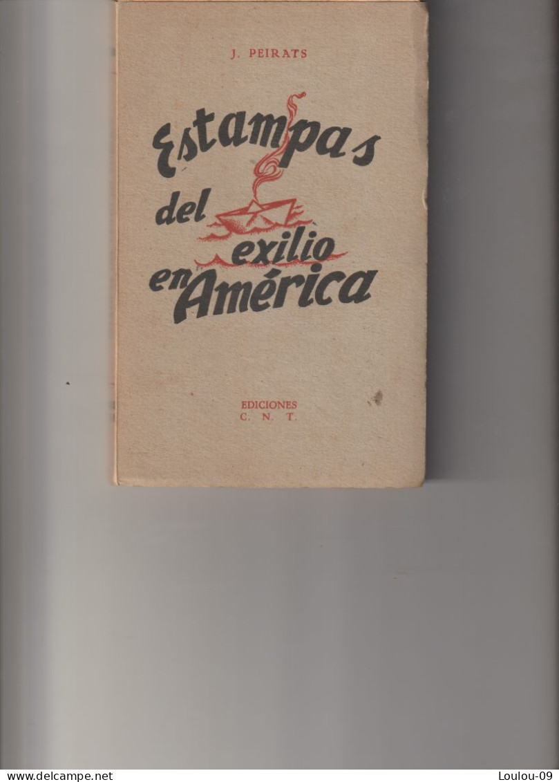 Estampas Del Exilio En América-160 Pages -lexique - Cultura