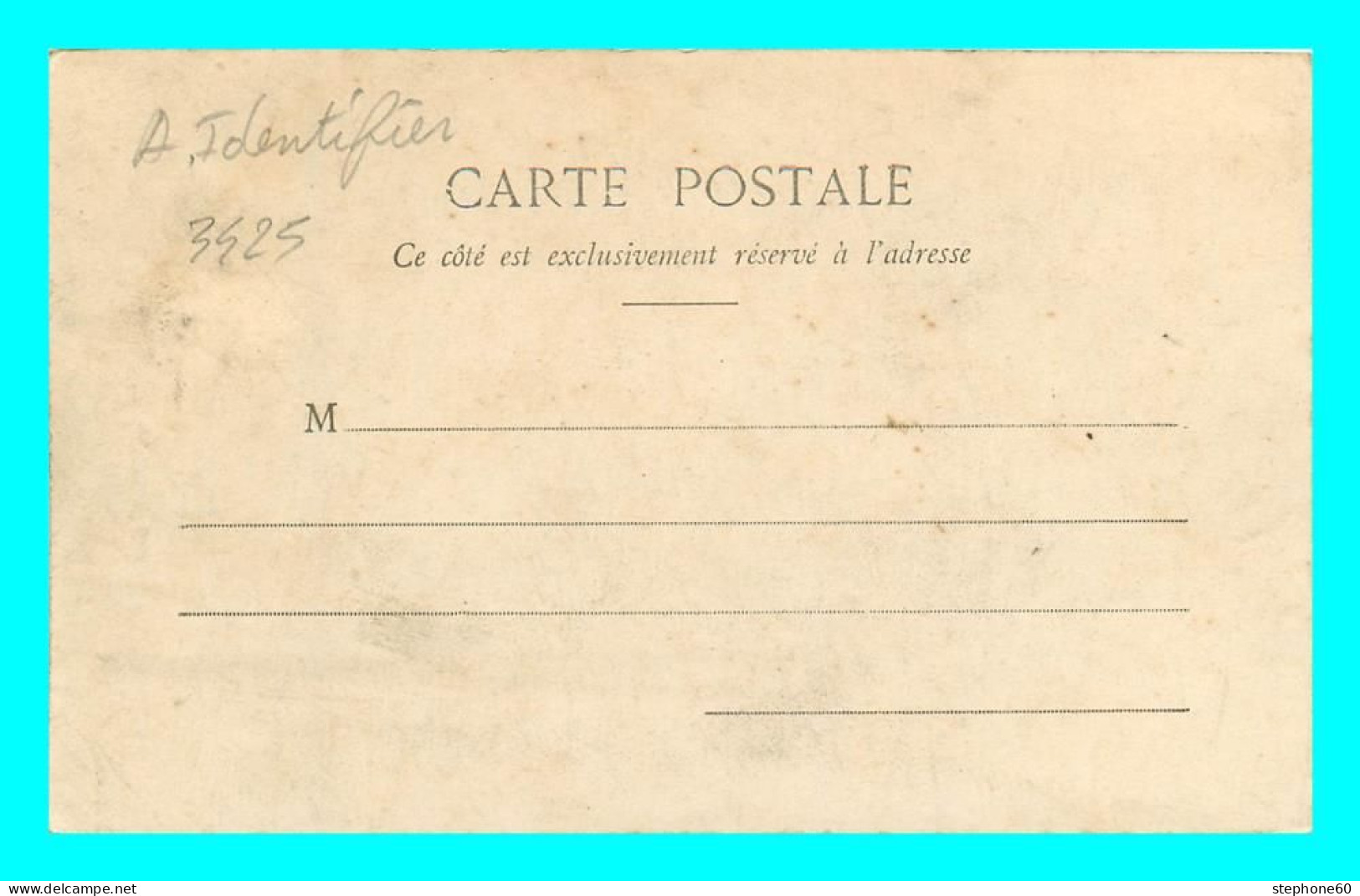 A885 / 037  Maison - A Identifier A Situer - To Identify