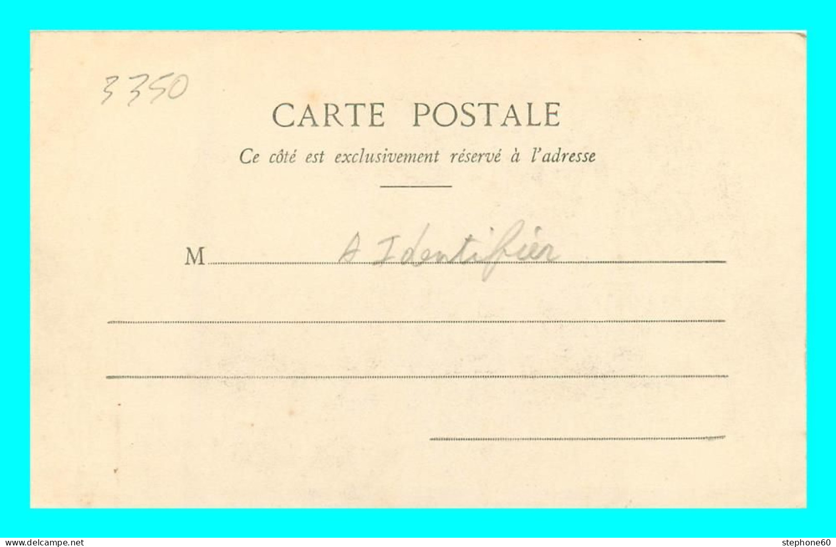 A885 / 039  Maison - A Identifier A Situer - To Identify