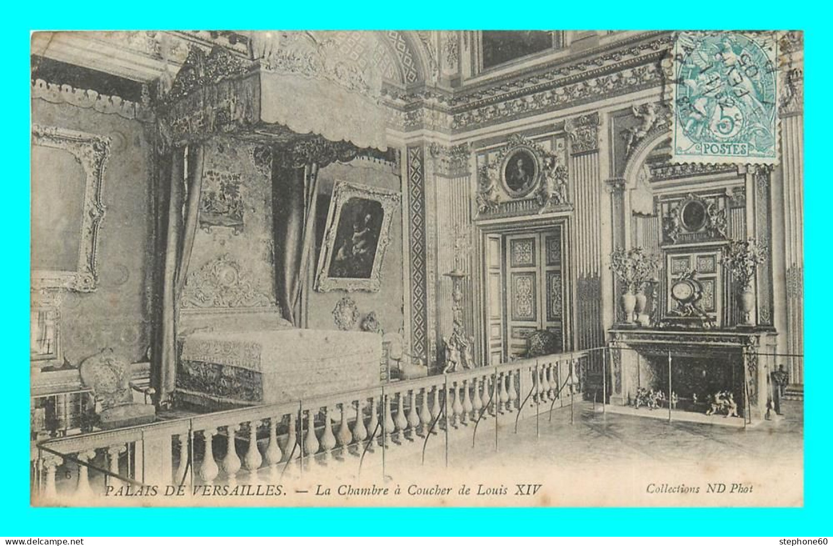 A881 / 161 78 - VERSAILLES Palais Chambre à Coucher De Louis XIV - Versailles