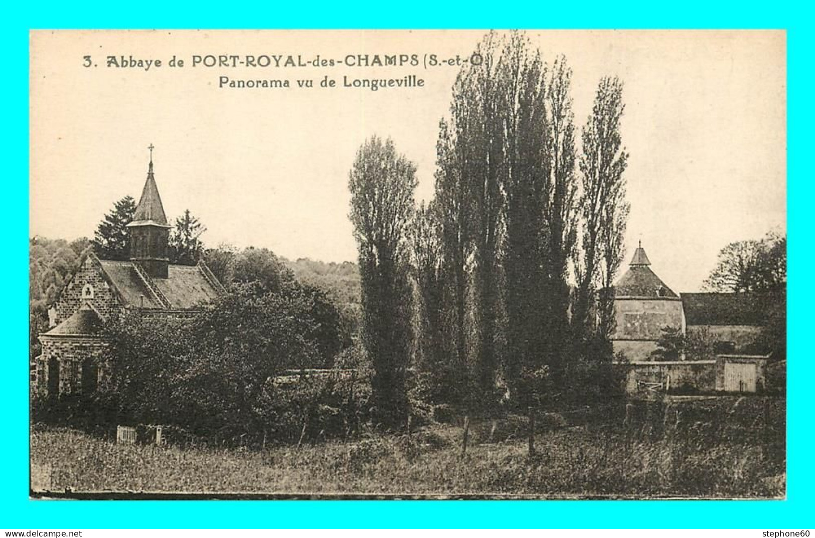 A881 / 167 78 - Abbaye De PORT ROYAL Des CHAMPS Pno Vu De Longueville - Magny-les-Hameaux