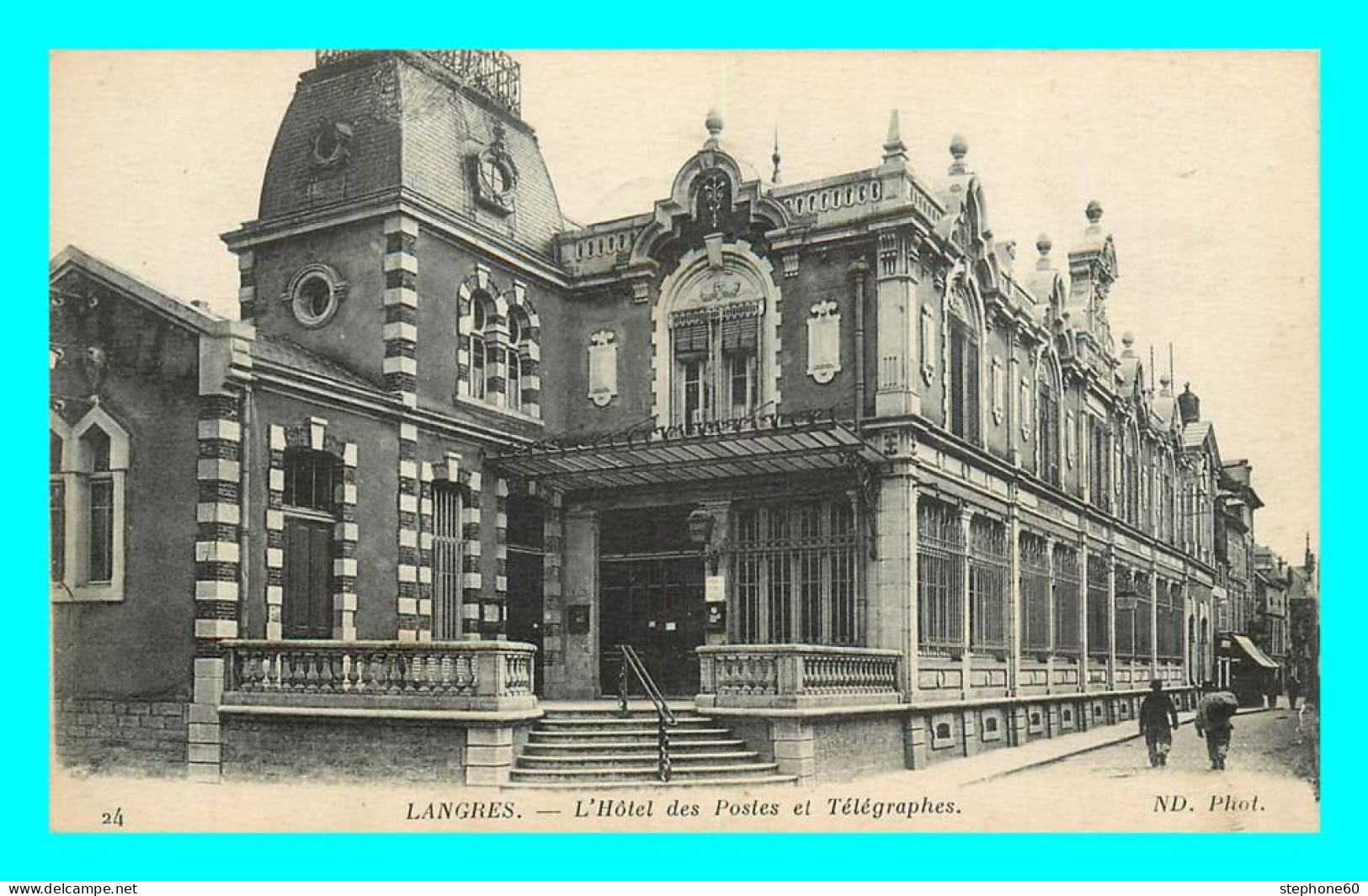 A881 / 135 52 - LANGRES Hotel Des Postes Et Télégraphes - Langres