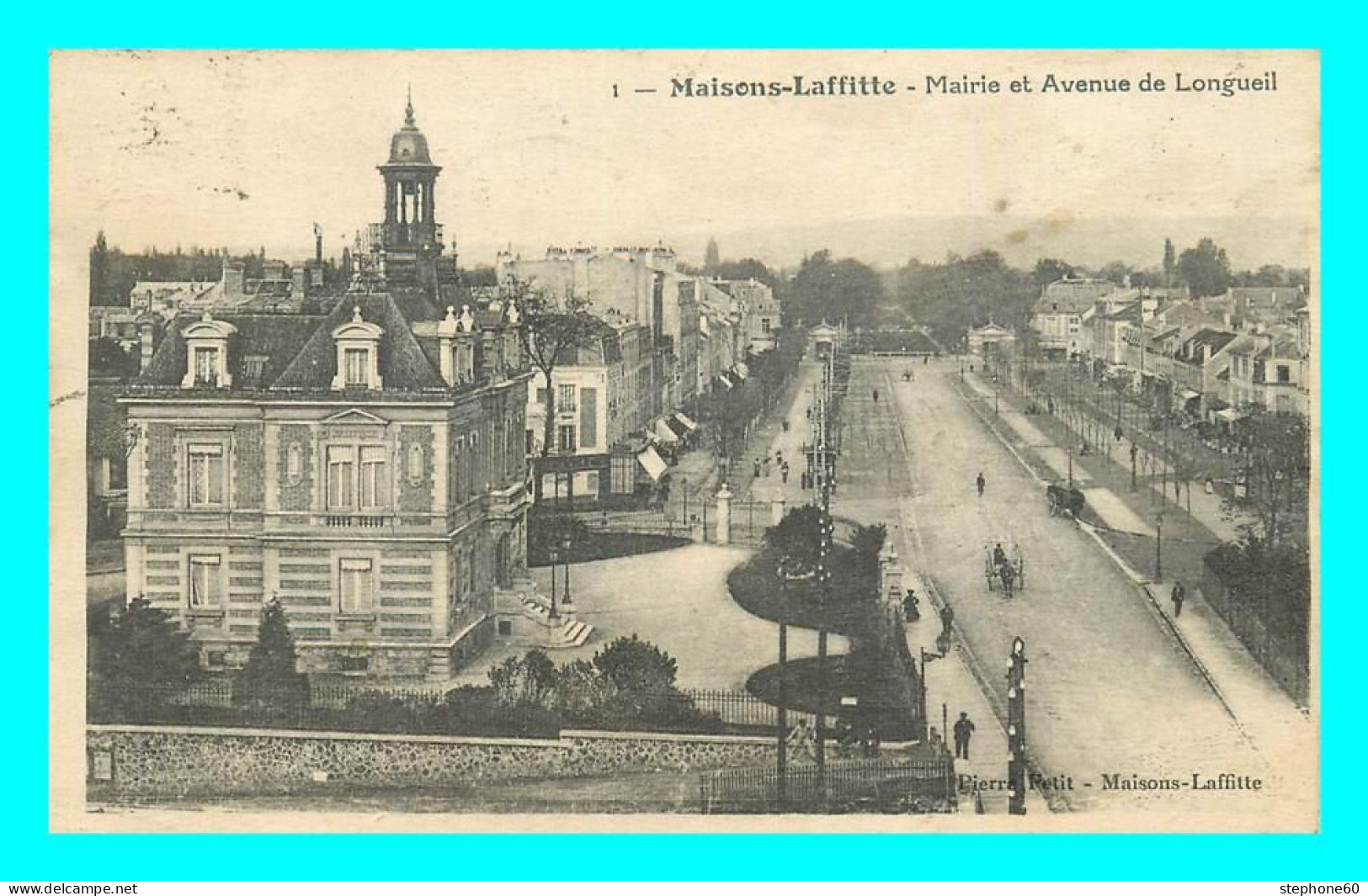 A881 / 109 78 - MAISONS LAFFITTE Mairie Et Avenue De Longueil - Maisons-Laffitte