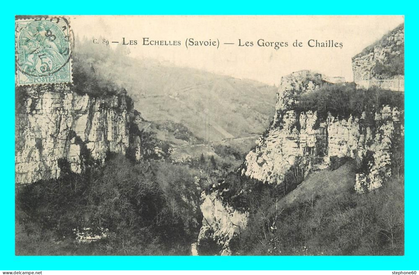 A884 / 379 73 - LES ECHELLES Gorges De Chailles - Autres & Non Classés