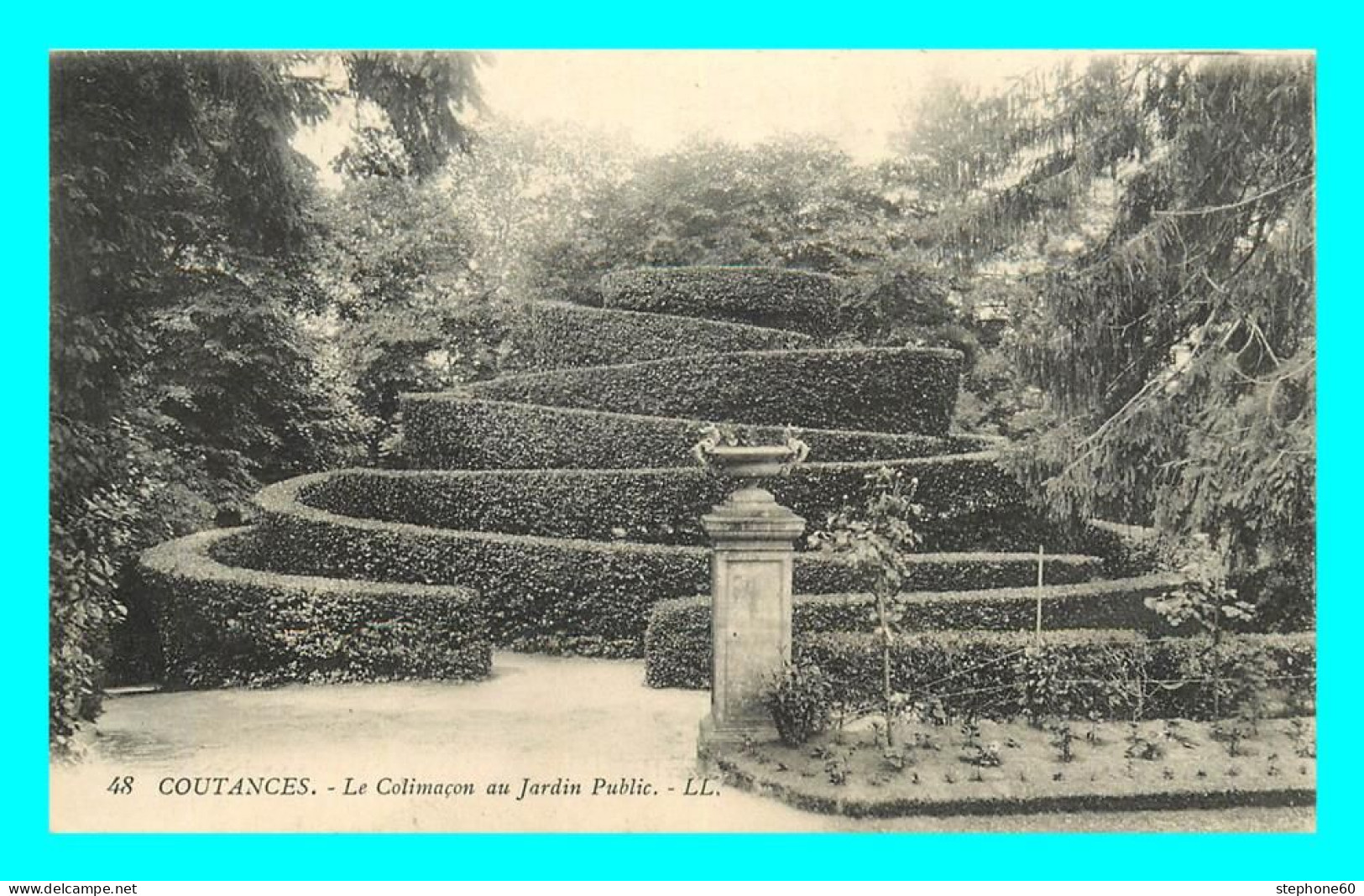 A884 / 191 50 - COUTANCES Colimacon Au Jardin Public - Coutances