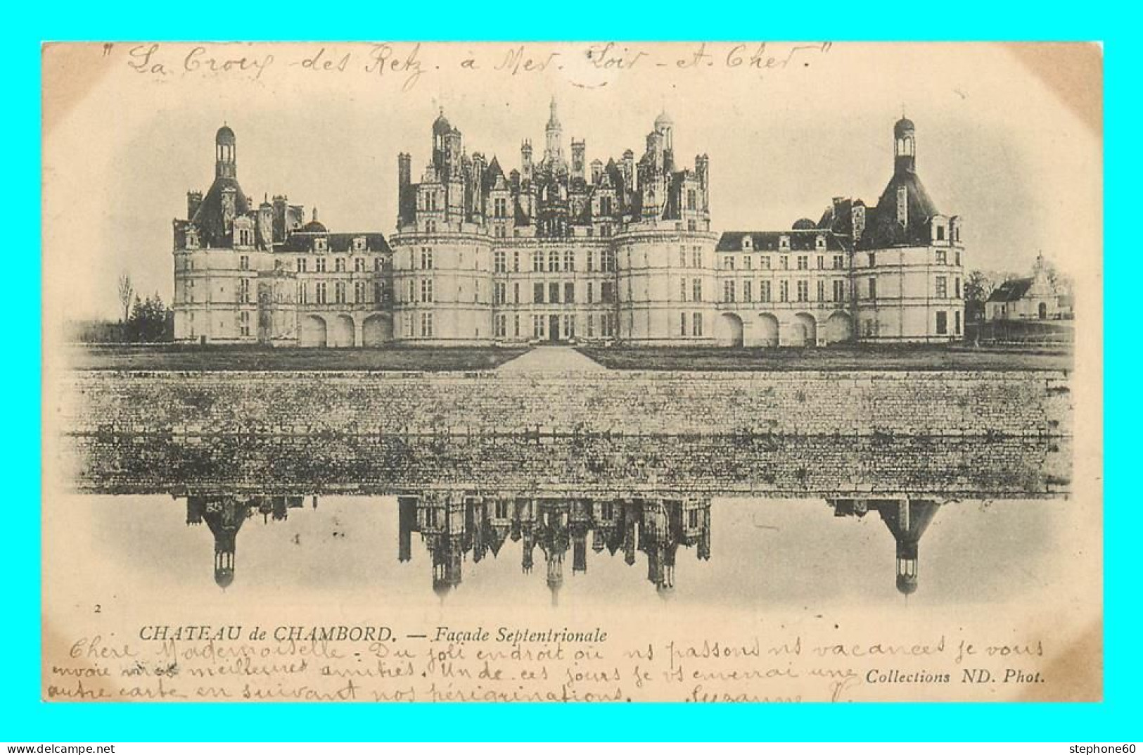 A883 / 347 41 - CHAMBORD Chateau Vu D'avion - Chambord
