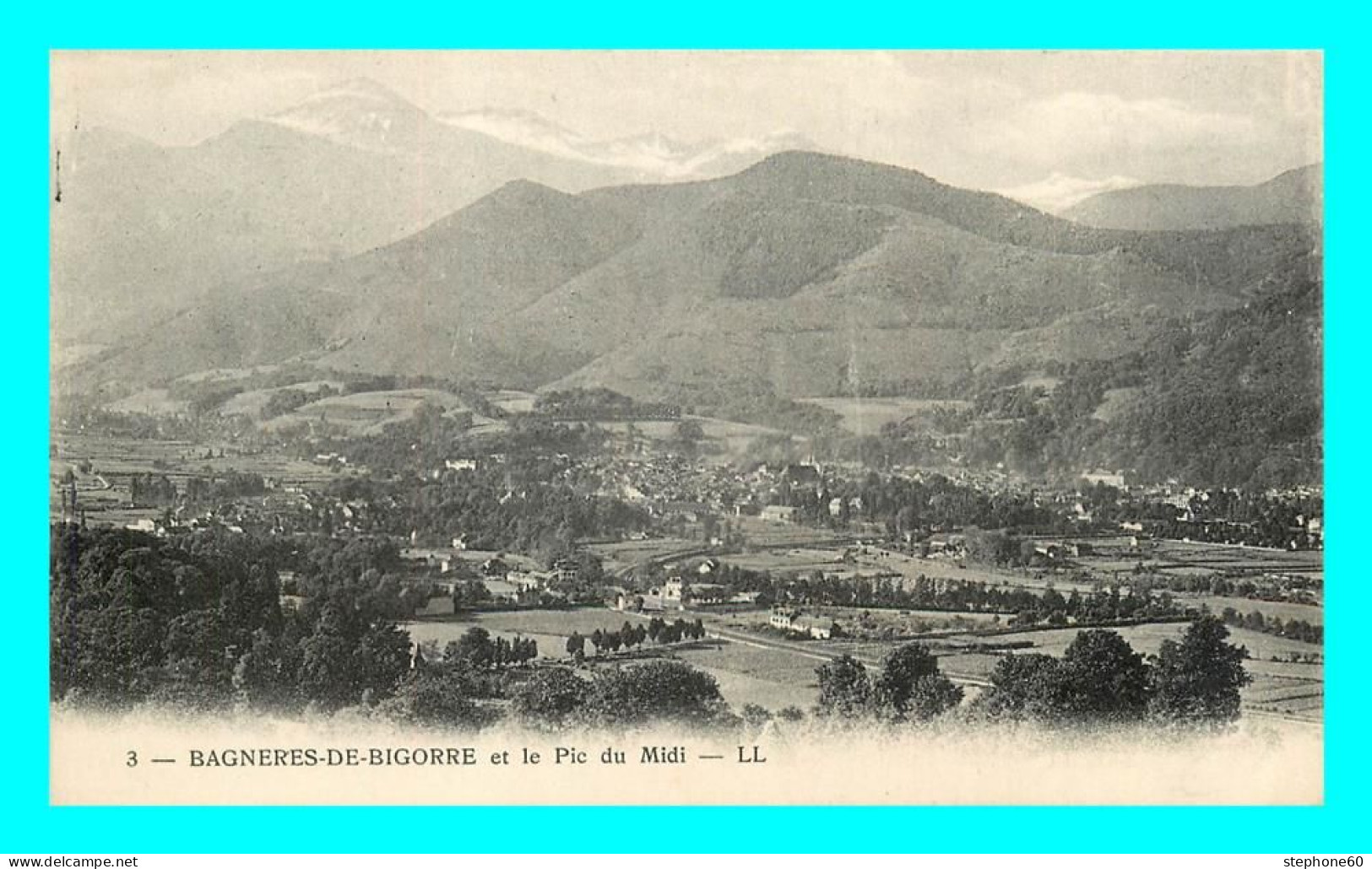 A879 / 651 65 - BAGNERES DE BIGORRE Et Pic Du Midi - Bagneres De Bigorre