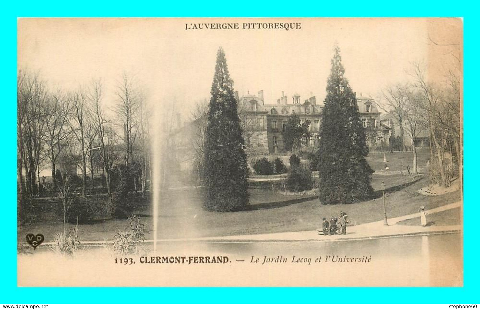 A880 / 433 63 - CLERMONT FERRAND Jardin Lecoq Et L'Université - Clermont Ferrand