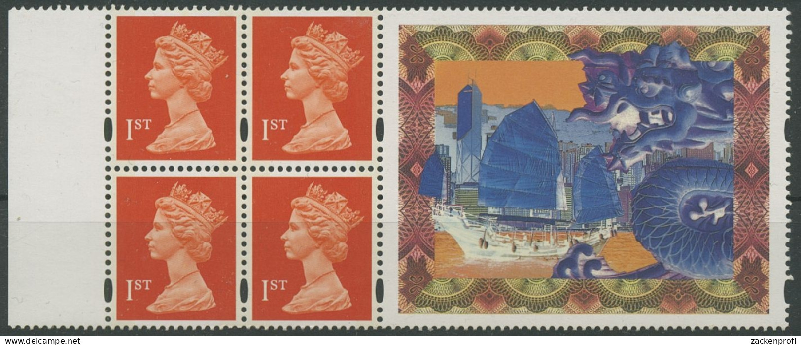 Großbritannien 1997 Hongkong '97 H-Bl. 198 Postfrisch (D74566) - Cuadernillos