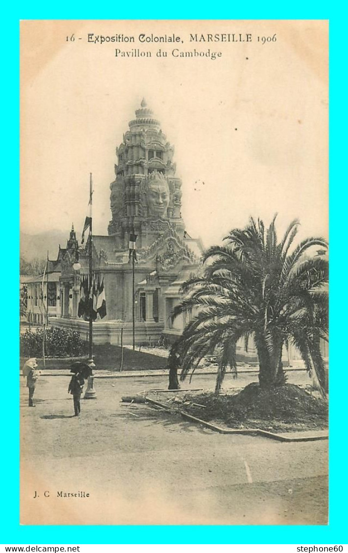 A882 / 515 13 - MARSEILLE Exposition Coloniale Pavillon Du Cambodge - Ausstellungen