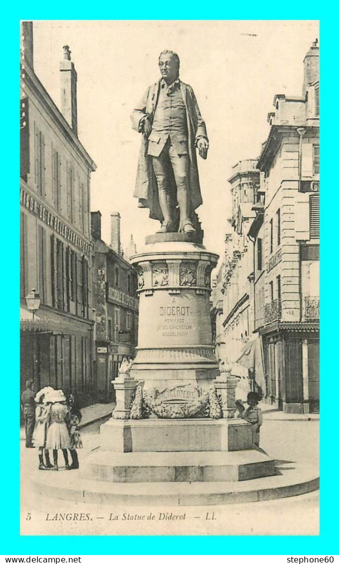 A882 / 541 52 - LANGRES Statue De Diderot - Langres