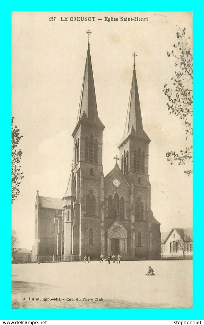 A882 / 497 71 - LE CREUSOT Eglise Saint Henri - Le Creusot