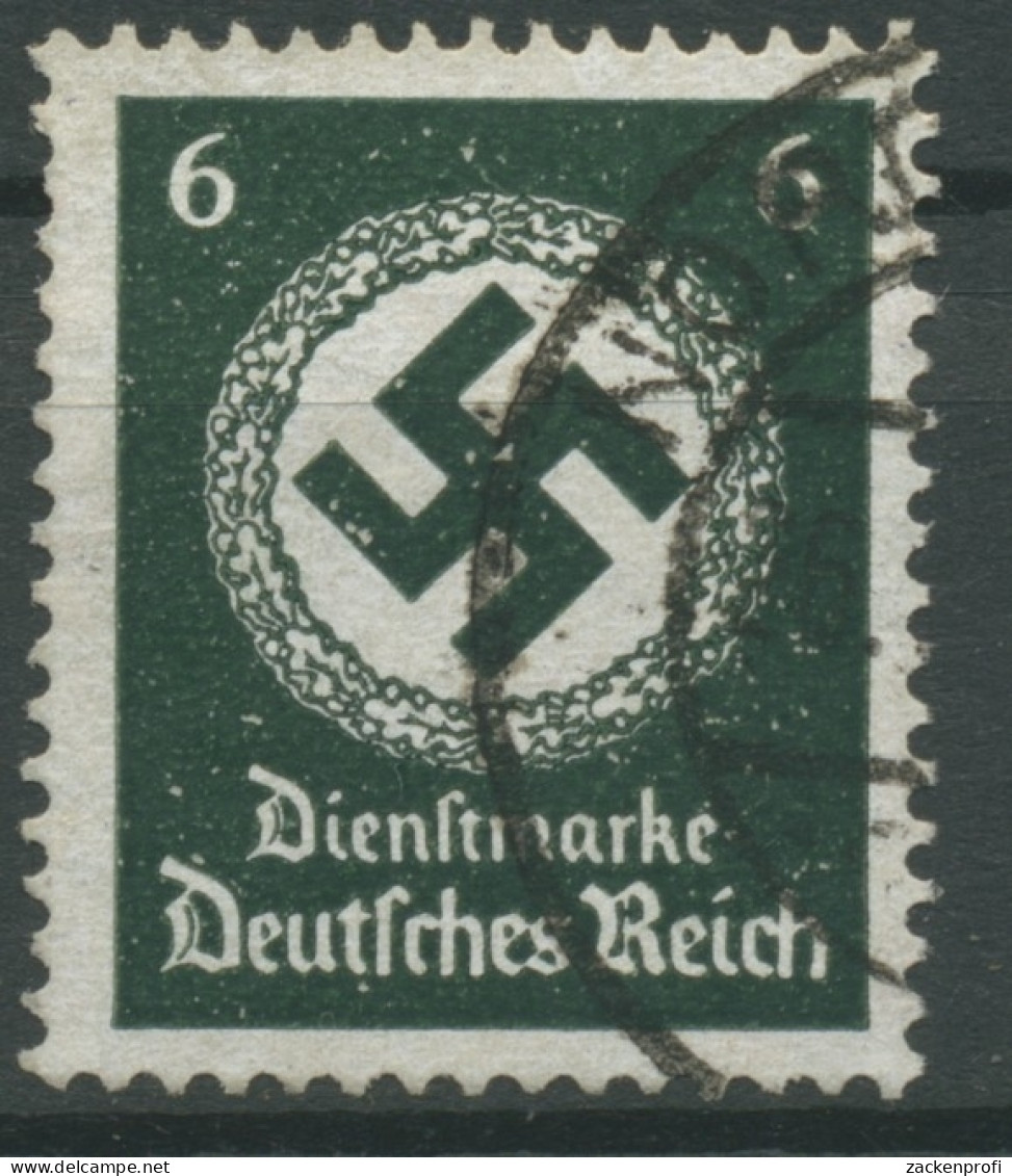 Deutsches Reich Dienstmarken 1934/38 Hakenkreuz D 135 Y Gestempelt - Oficial