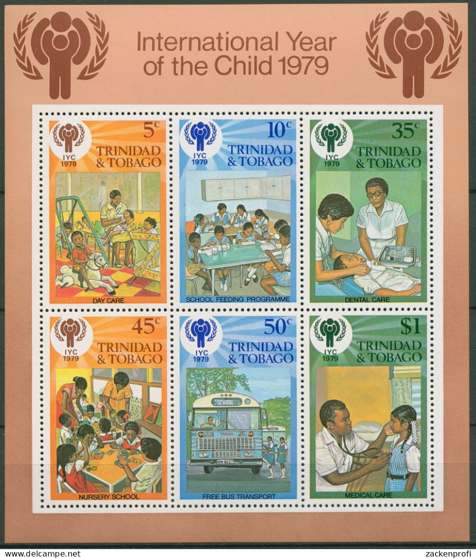 Trinidad Und Tobago 1979 Jahr Des Kindes Block 26 Postfrisch (C94704) - Trinidad En Tobago (1962-...)