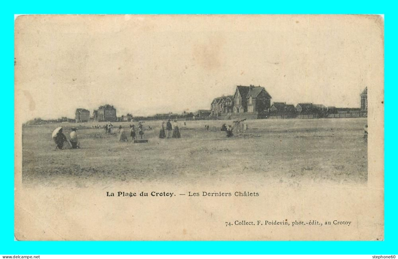 A879 / 195 80 - LE CROTOY La Plage Les Derniers Chalets - Le Crotoy