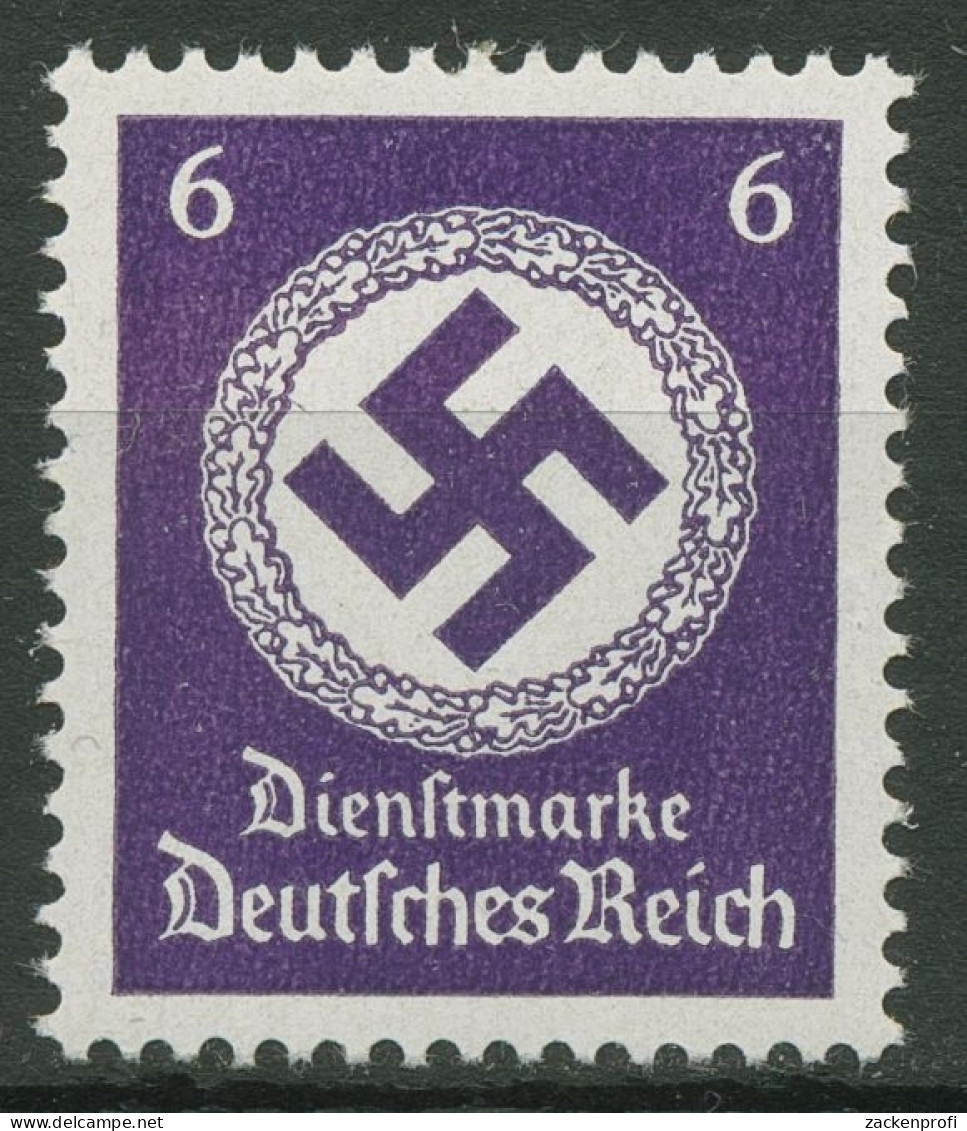 Deutsches Reich Dienstmarken 1942/44 Hakenkreuz D 169 B Postfrisch Geprüft - Dienstmarken