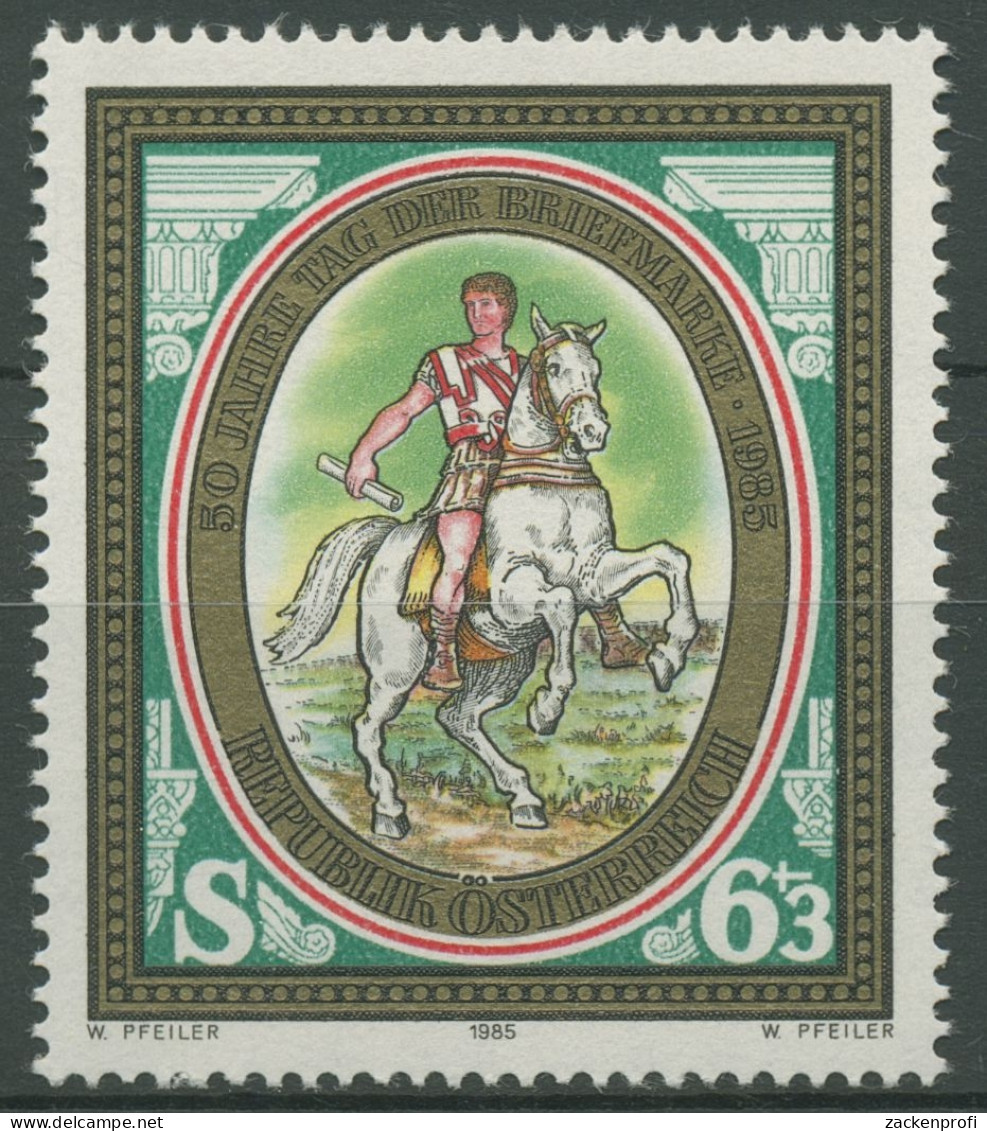 Österreich 1985 Tag Der Briefmarke Römischer Bote Zu Pferd 1831 Postfrisch - Unused Stamps