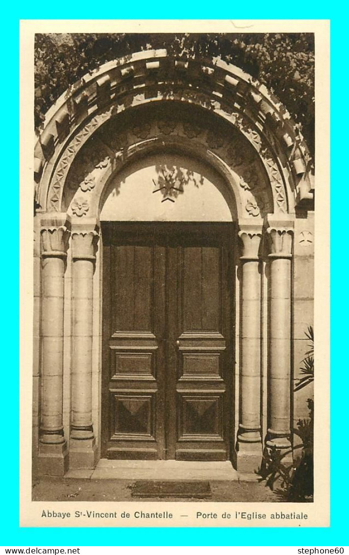 A878 / 539 03 - Abbaye St Vincent De Chantelle Porte De L'Eglise Abbatiale - Other & Unclassified