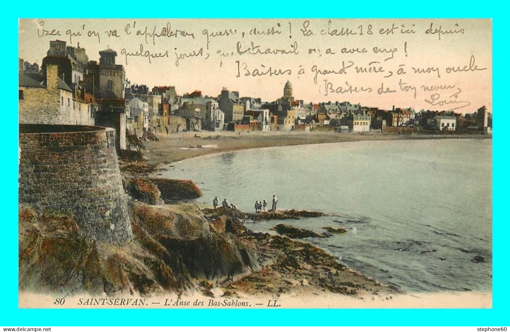 A879 / 395 35 - SAINT SERVAN Anse Des Bas Sablons - Saint Servan