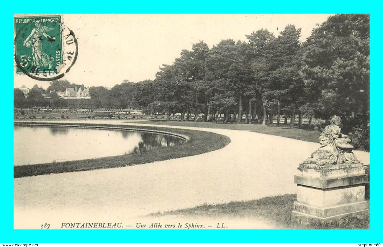 A880 / 275 77 - FONTAINEBLEAU Allée Vers Le Sphinx - Fontainebleau