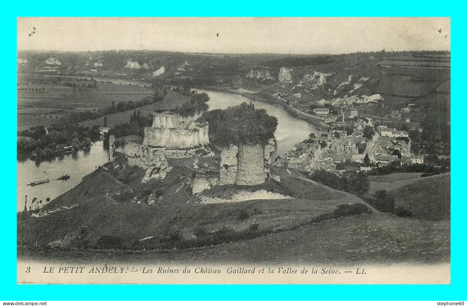 A880 / 249 27 - LE PETIT ANDELY Ruines Du Chateau Gaillard Et Vallée De La Seine - Les Andelys