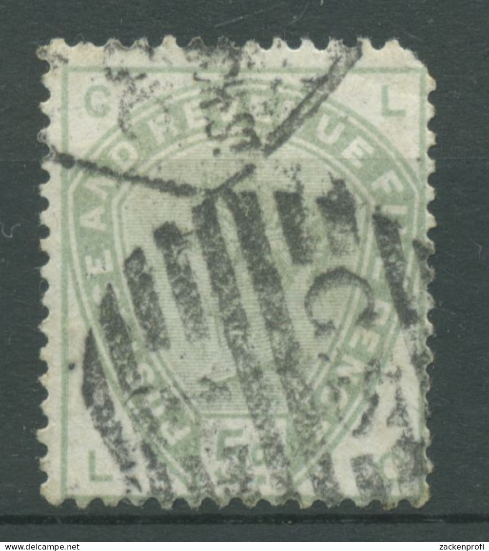 Großbritannien 1883 Königin Victoria 5 Pence, 78 Gestempelt, Fehler - Oblitérés