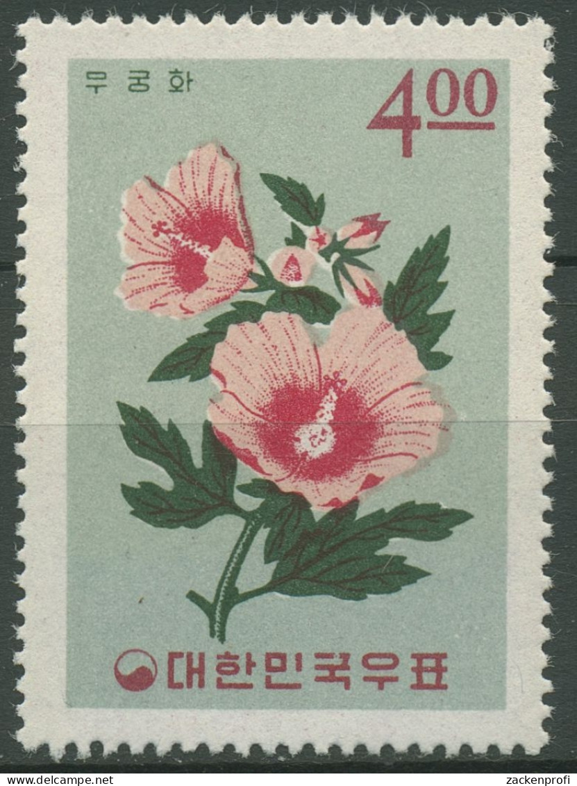Korea (Süd) 1965 Pflanzen Roseneibisch 493 Postfrisch - Korea (Süd-)