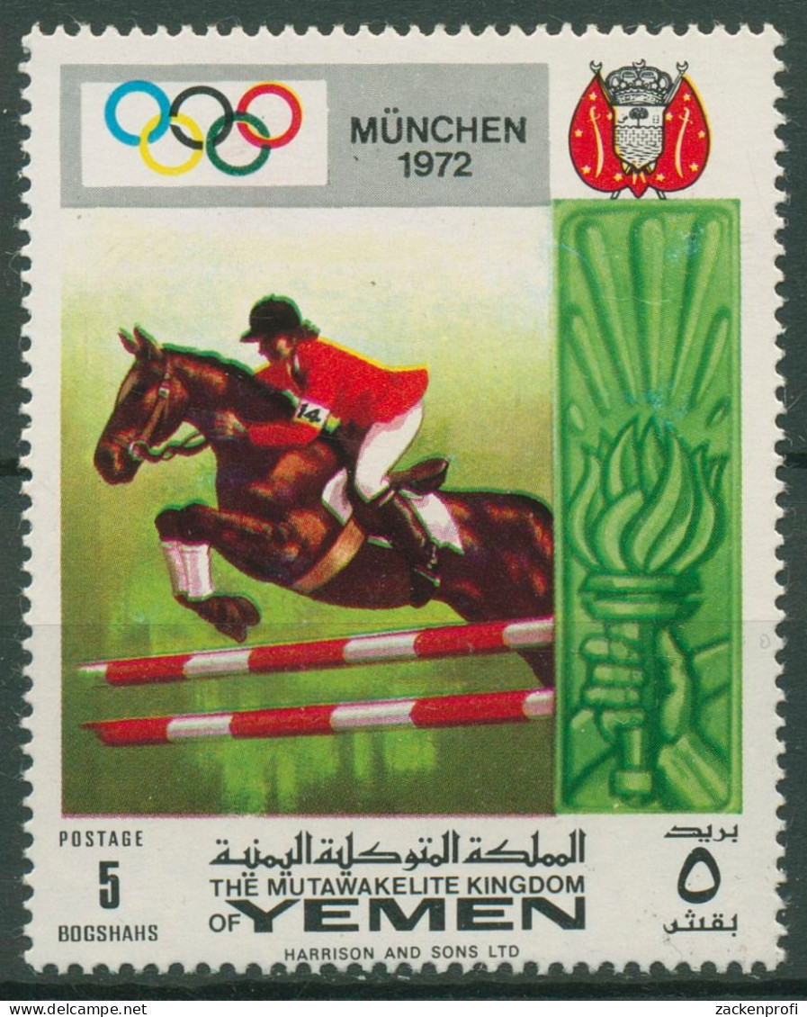 Jemen (Königreich) 1969 Olympia Sommerspiele'72 München 906 A Postfrisch - Yemen